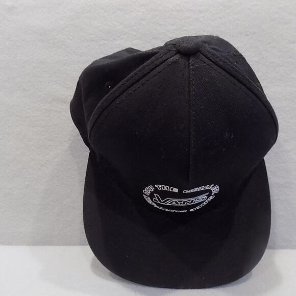 Vans Off The Wall Men's Black Snapback Streetwear Black Baseball Cap - Picture 6 of 13